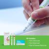 imageTouchUpDirect 040 Super White for Toyota Exact Match Scratch Repair Touch Up Paint  Brush KitAlpine White