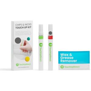 imageTouchUpDirect 040 Super White for Toyota Exact Match Scratch Repair Touch Up Paint  Brush KitMagnetic Metallic J7  FordLinclon