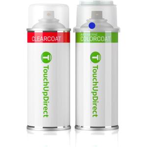 imageTouchUpDirect 8W7 Blue CrushDark Blue Metallic for Toyota Exact Match Touch Up Paint Aerosol  Essential Package