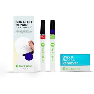 imageTouchUpDirect 8X8 Blueprint Compatible with Toyota Exact Match Scratch Repair Touch Up Paint  Brush Kit