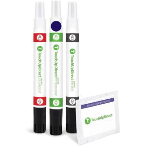 imageTouchUpDirect B536P Royal Blue Pearl Compatible With Honda Exact Match Touch Up Paint Aerosol  Essential KitCombo  Preferred Kit