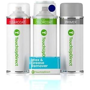 imageTouchUpDirect B588P Obsidian Blue Pearl Compatible With Honda Exact Match Touch Up Paint Aerosol  Essential KitAerosol Spray  Preferred Package