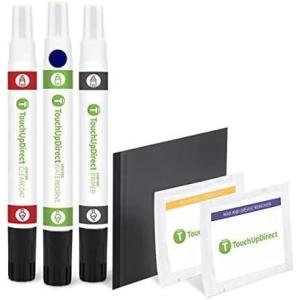 imageTouchUpDirect B588P Obsidian Blue Pearl Compatible With Honda Exact Match Touch Up Paint Aerosol  Essential KitCombo  Platinum Package