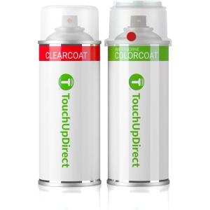 imageTouchUpDirect E4F16DM6886M64706470 Vermillion Red for Ford Exact Match Touch Up Paint Aerosol  Essential Package