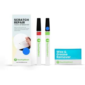 imageTouchUpDirect PBJMBJ Hydro Blue Metallic Compatible with Jeep Exact Match Scratch Repair Touch Up Paint  Brush KitScratch Repair Brush Kit