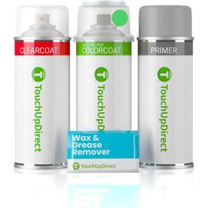 imageTouchUpDirect PGE Mojito Compatible With Jeep Exact Match Touch Up Paint Brush  Essential KitAerosol Spray  Preferred Kit