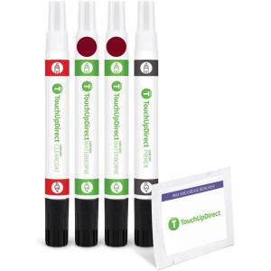 imageTouchUpDirect PRVNRV Velvet Red Pearl Tricoat Compatible With Chrysler Exact Match Touch Up Paint Brush  Essential KitCombo  Preferred Kit