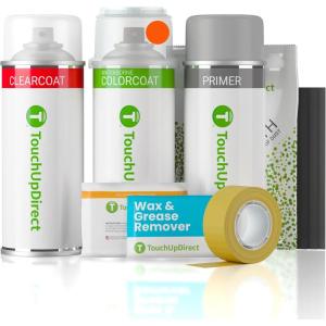 imageTouchUpDirect PVPNVP Go Mango Compatible with Dodge Exact Match Touch Up Paint Brush  Essential KitAerosol Spray  Platinum Package