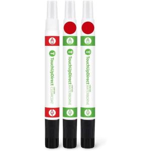 imageTouchUpDirect 41V Soul Red Metallic Tricoat for Mazda Exact Match Touch Up Paint Combo  Platinum PackageCombo  Essential Kit