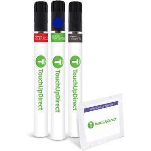 imageTouchUpDirect 42M Deep Crystal Blue Pearl Compatible with Mazda Exact Match Touch Up Paint Brush  Preferred KitBrush  Preferred Package