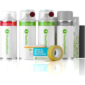 imageTouchUpDirect NAW Coulis Red Tricoat Compatible With Infiniti Exact Match Touch Up Paint Aerosol  Essential KitAerosol Spray  Platinum Kit