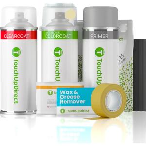 imageTouchUpDirect PFSKFS Cashmere Pearl Compatible with Chrysler Exact Match Touch Up Paint Brush  Essential KitAerosol Spray  Platinum Kit