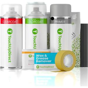 imageTouchUpDirect 218 AttitudeMidnight Black Metallic for Toyota Exact Match Touch Up Paint Aerosol  Platinum Package