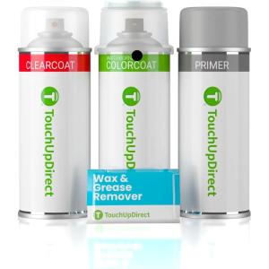 imageTouchUpDirect 218 AttitudeMidnight Black Metallic for Toyota Exact Match Touch Up Paint Aerosol  Preferred Package