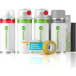 imageTouchUpDirect GSKWA252F Wild Cherry Compatible with Chevrolet Exact Match Touch Up Paint Aerosol  Platinum Kit