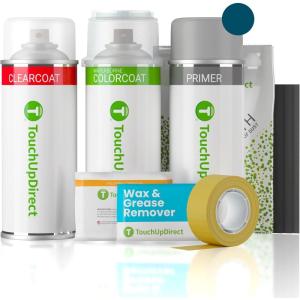 imageTouchUpDirect GXPWA136H Lakeshore Blue Metallic Compatible with Chevrolet Exact Match Touch Up Paint Aerosol  Platinum Kit