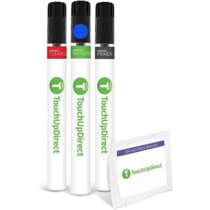 imageTouchUpDirect C3Z Tanzanite Blue II Metallic Compatible with BMW Exact Match Touch Up Paint Brush  Preferred Kit