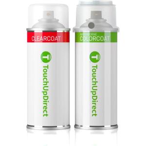 imageTouchUpDirect C1M Phytonic Blue Metallic Compatible With BMW Exact Match Touch Up Paint Combo  Preferred KitSpace Grey Metallic