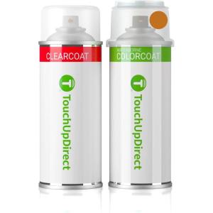 imageTouchUpDirect C1M Phytonic Blue Metallic Compatible With BMW Exact Match Touch Up Paint Combo  Preferred KitUtah Orange Metallic