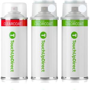 imageTouchUpDirect S3S3B Phantom Black Metallic Compatible with Hyundai Exact Match Touch Up Paint Combo  Essential KitCreamyWhite Pearl Tricoat