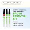 imageTouchUpDirect Car Paint Touch Up Brush Kit  Toyota 070 Blizzard Pearl Tricoat Exact Match Auto Paint Kit with Car Color and Clearcoat for Repainting or Scratch Repair Essential Kit