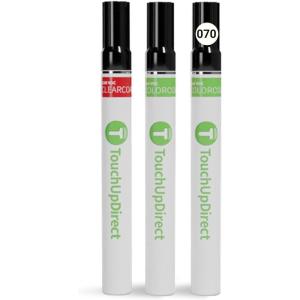 imageTouchUpDirect Car Paint Touch Up Brush Kit  Toyota 070 Blizzard Pearl Tricoat Exact Match Auto Paint Kit with Car Color and Clearcoat for Repainting or Scratch Repair Essential Kit