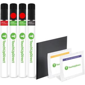 imageTouchUpDirect L0G36L Aurora Red Metallic Tricoat for Volkswagen Exact Match Touch Up Paint Brush  Platinum Package