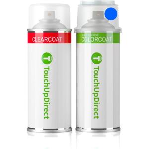 imageTouchUpDirect R81 Milano Red Compatible with Honda Exact Match Touch Up Paint Aerosol  Essential KitPacific Blue Pearl