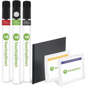 imageTouchUpDirect 59WA926L Fine Silver Birch Metallic Compatible with Chevrolet Exact Match Touch Up Paint Brush  Platinum Kit