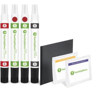 imageTouchUpDirect GPHWA245F Red Mist Metallic Tricoat Compatible with Chevrolet Exact Match Touch Up Paint Combo  Platinum Kit