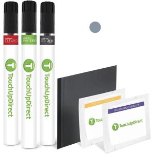 imageTouchUpDirect WA413BGGB Arctic Blue Metallic Compatible with Chevrolet Exact Match Touch Up Paint Brush  Platinum Kit