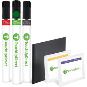imageTouchUpDirect Car Paint Touch Up Brush Kit  Compatible with Chevrolet WA953952D4547 MediumPolo Green Metallic Match Auto Paint Kit with Primer Car Color and Clearcoat for Repainting and Scratch Repair Platinum Kit