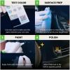 imageTouchUpDirect A3 Space White Compatible with Ford Exact Match Touch Up Paint Combo  Preferred Kit