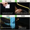 imageTouchUpDirect AZM7446A Star White Metallic Tricoat Compatible with Ford Exact Match Touch Up Paint Aerosol  Preferred Kit