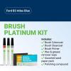 imageTouchUpDirect B3 Atlas Blue Compatible with Ford Exact Match Touch Up Paint Brush  Platinum Kit