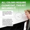 imageTouchUpDirect Car Paint Touch Up Brush Kit  Compatible with Ford DXM7083 Dark Blue Pearl Exact Match Auto Paint Kit with Car Color and Clearcoat for Repainting or Scratch Repair Essential Kit