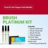 imageTouchUpDirect Car Paint Touch Up Brush Kit  Compatible with Ford EA Hot Pepper Red Metallic Exact Match Auto Paint Kit with Primer Car Color and Clearcoat for Repainting and Scratch Repair Platinum Kit