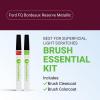 imageTouchUpDirect Car Paint Touch Up Brush Kit  Compatible with Ford FQ Bordeaux Reserve Metallic Exact Match Auto Paint Kit with Car Color and Clearcoat for Repainting or Scratch Repair Essential Kit