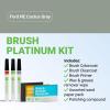 imageTouchUpDirect Car Paint Touch Up Brush Kit  Compatible with Ford NE Cactus Gray Exact Match Auto Paint Kit with Primer Car Color and Clearcoat for Repainting and Scratch Repair Platinum Kit