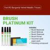 imageTouchUpDirect Car Paint Touch Up Brush Kit  Compatible with Ford R3 Burgundy Velvet Metallic Tricoat Exact Match Auto Paint Kit with Primer Car Color and Clearcoat for Repainting and Scratch Repair Platinum Kit