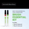 imageTouchUpDirect Car Paint Touch Up Brush Kit  Compatible with Ford UAUD Black Ebony Exact Match Auto Paint Kit with Car Color and Clearcoat for Repainting or Scratch Repair Essential Kit