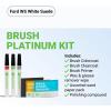 imageTouchUpDirect Car Paint Touch Up Brush Kit  Compatible with Ford WS White Suede Exact Match Auto Paint Kit with Primer Car Color and Clearcoat for Repainting and Scratch Repair Platinum Kit