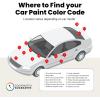 imageTouchUpDirect DR Avalanche Gray Compatible with Ford Exact Match Touch Up Paint Brush  Platinum Kit