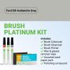 imageTouchUpDirect DR Avalanche Gray Compatible with Ford Exact Match Touch Up Paint Brush  Platinum Kit