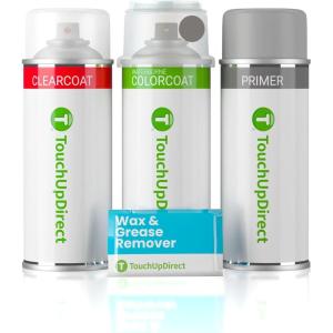 imageTouchUpDirect CXM7039 Dark Shadow Gray Pearl Compatible with Ford Exact Match Touch Up Paint Aerosol  Preferred Kit
