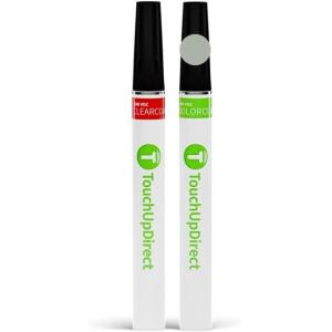 imageTouchUpDirect Car Paint Touch Up Brush Kit  Compatible with Ford YNZ3M6505M6895 Silver Metallic Exact Match Auto Paint Kit with Car Color and Clearcoat for Repainting or Scratch Repair Essential Kit