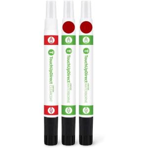 imageTouchUpDirect D4 Rapid Red Metallic Tinted Tricoat for Ford Exact Match Touch Up Paint Combo  Essential Package