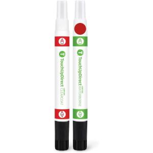 imageTouchUpDirect E4F16DM6886M64706470 Vermillion Red for Ford Exact Match Touch Up Paint Combo  Essential Package