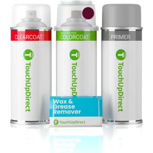 imageTouchUpDirect FQ Bordeaux Reserve Metallic Compatible with Ford Exact Match Touch Up Paint Aerosol  Preferred Kit