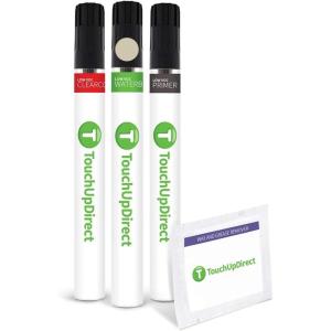 imageTouchUpDirect G3M7113 Pueblo Gold Metallic Compatible with Ford Exact Match Touch Up Paint Brush  Preferred Kit